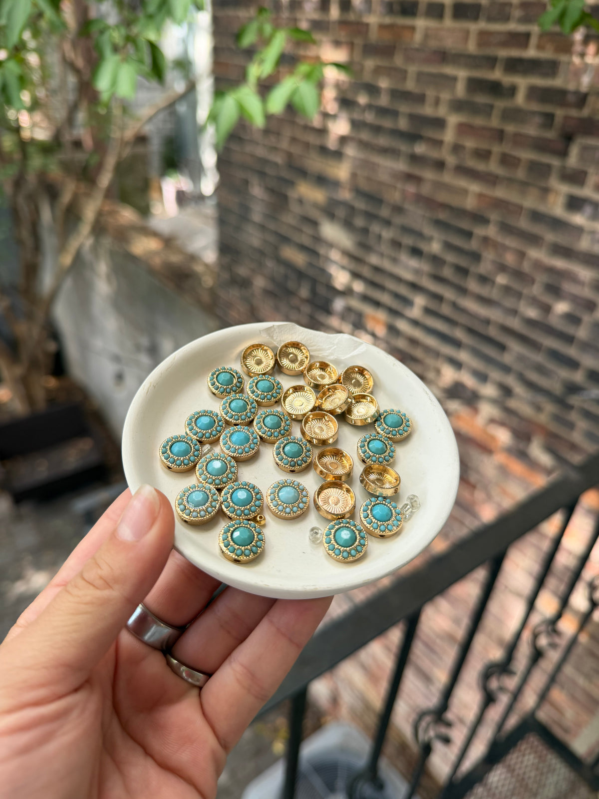 Turquoise Connectors