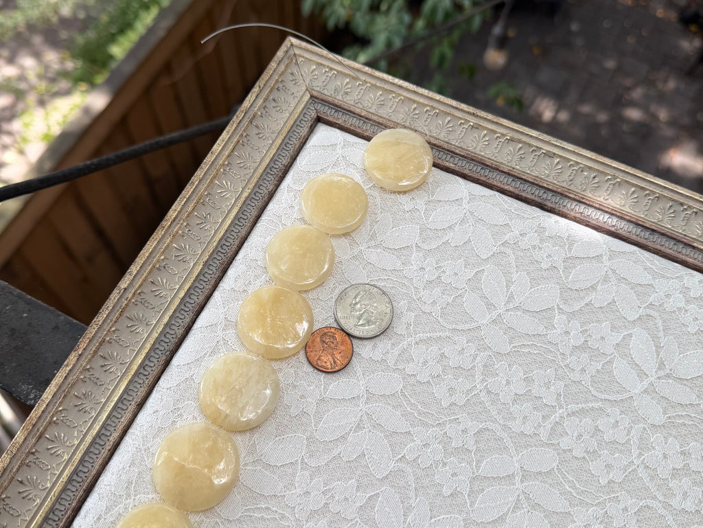 Beige Large Coins