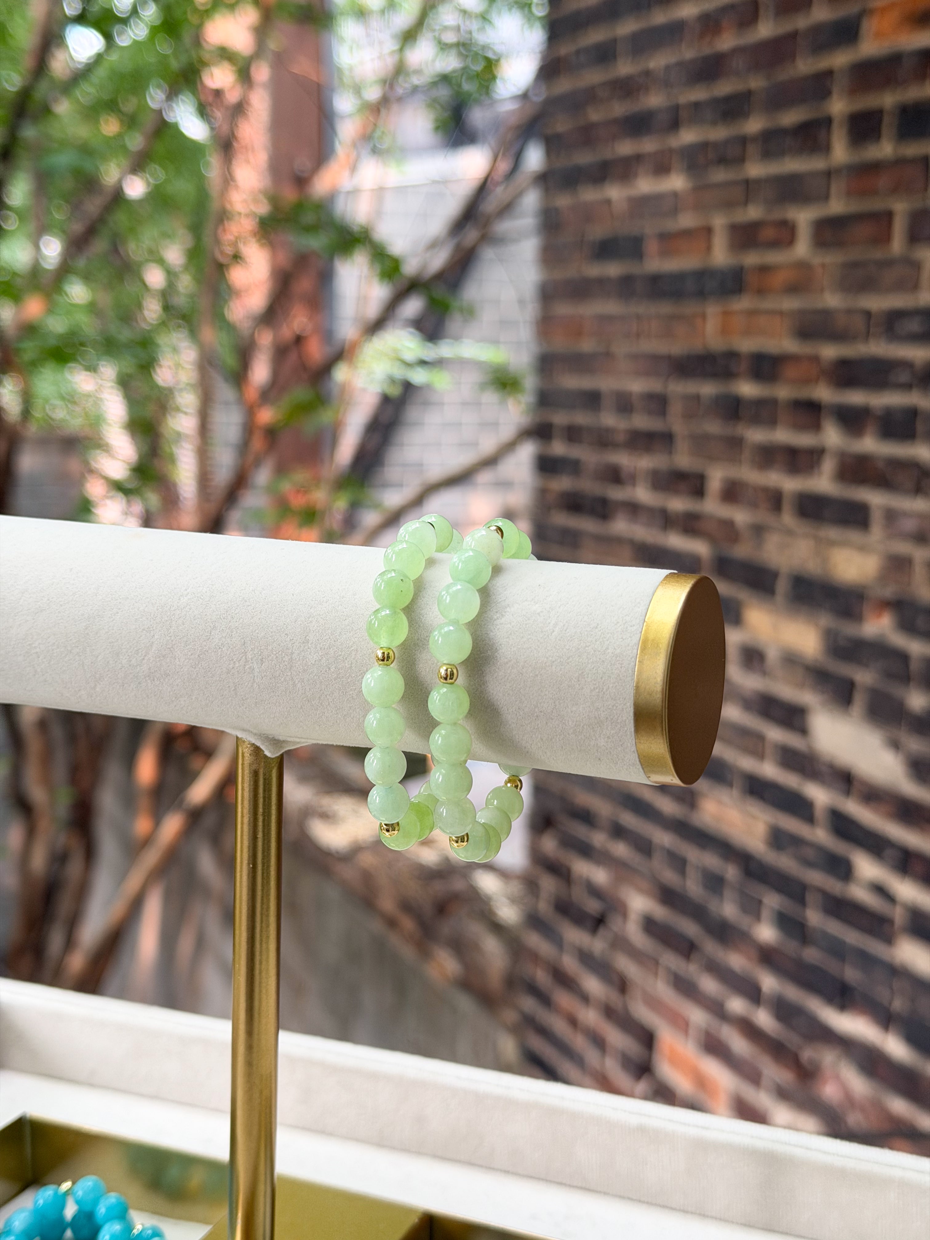 green onyx bracelet