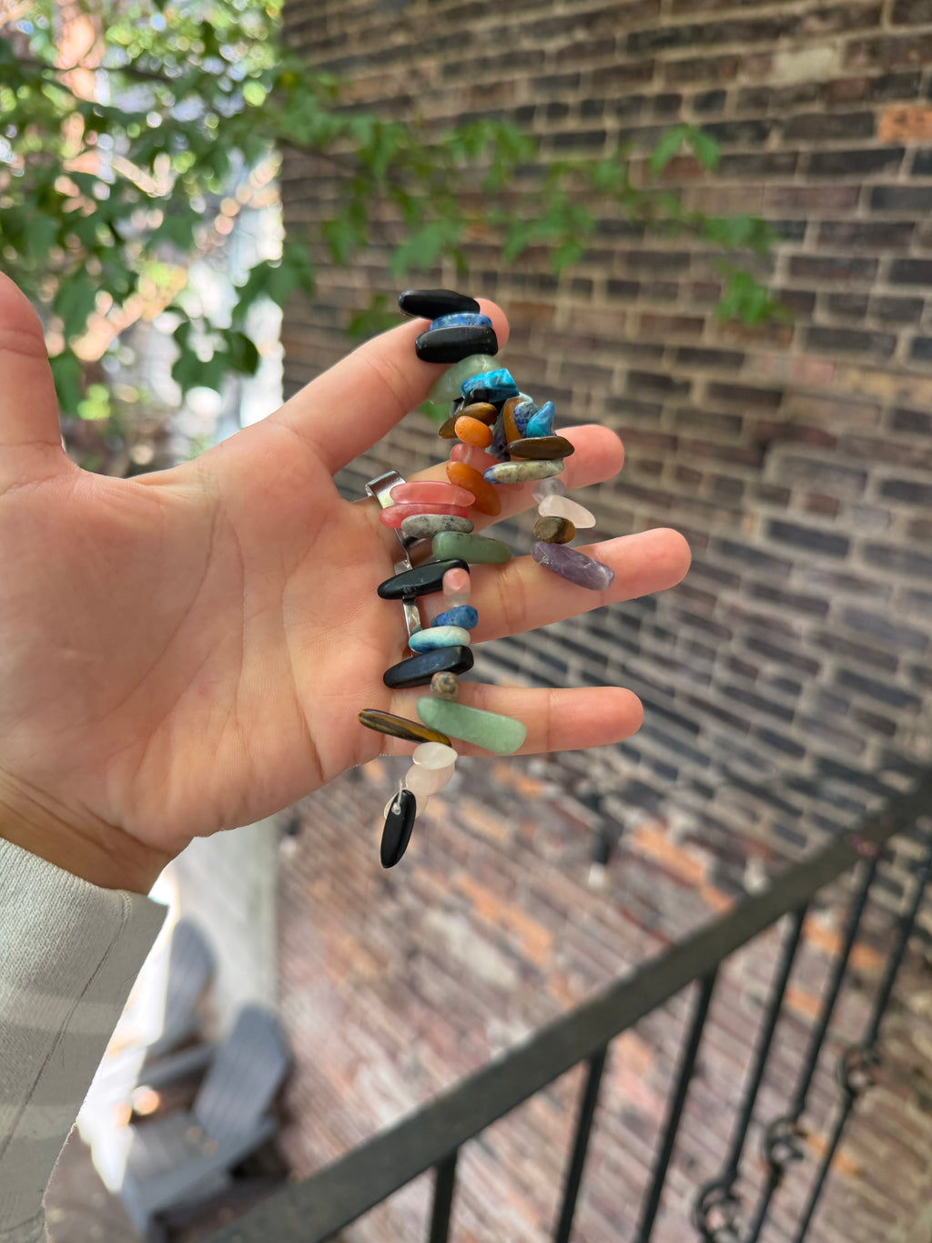 Multi-gemstone Chip Beads
