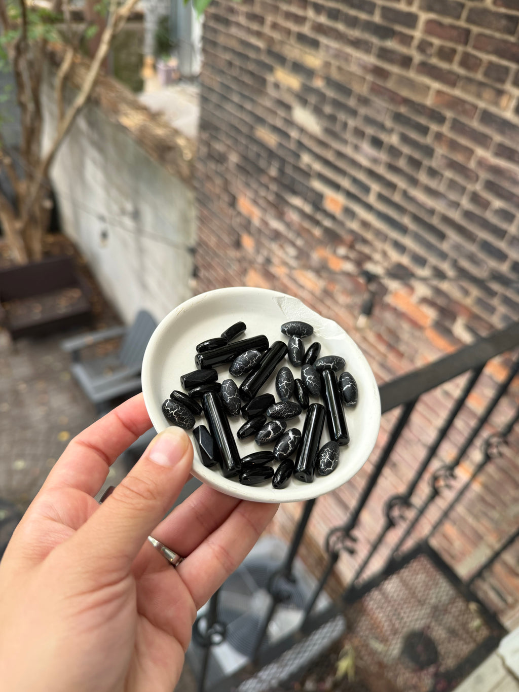 Miscellaneous Black Beads