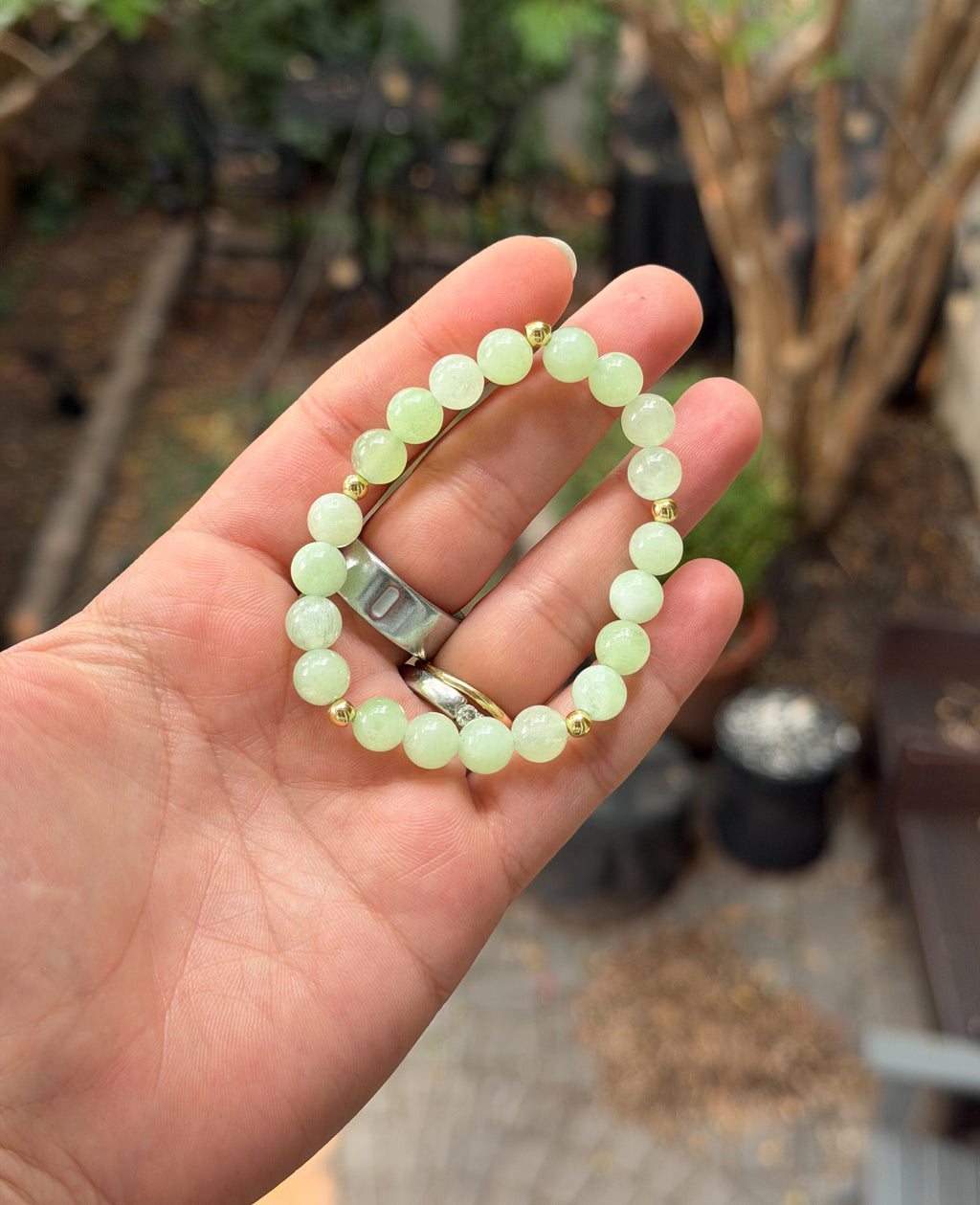 green onyx bracelet