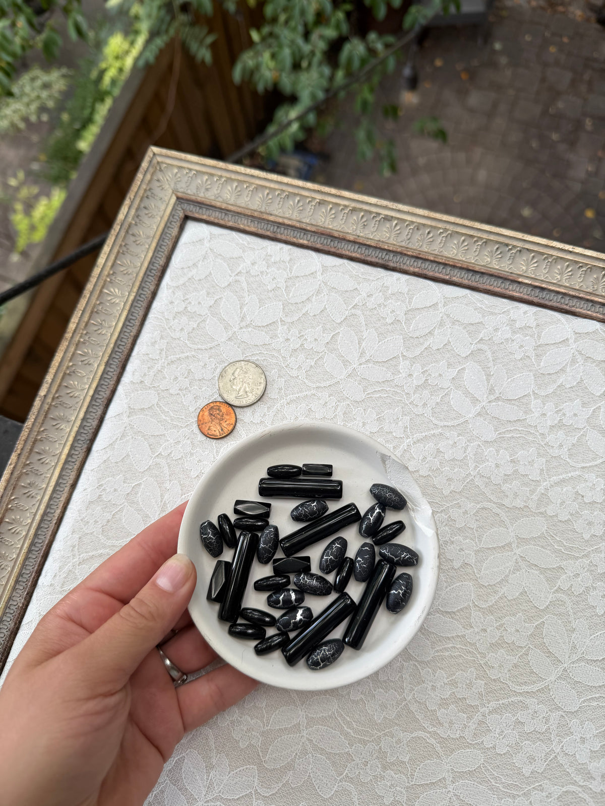 Miscellaneous Black Beads