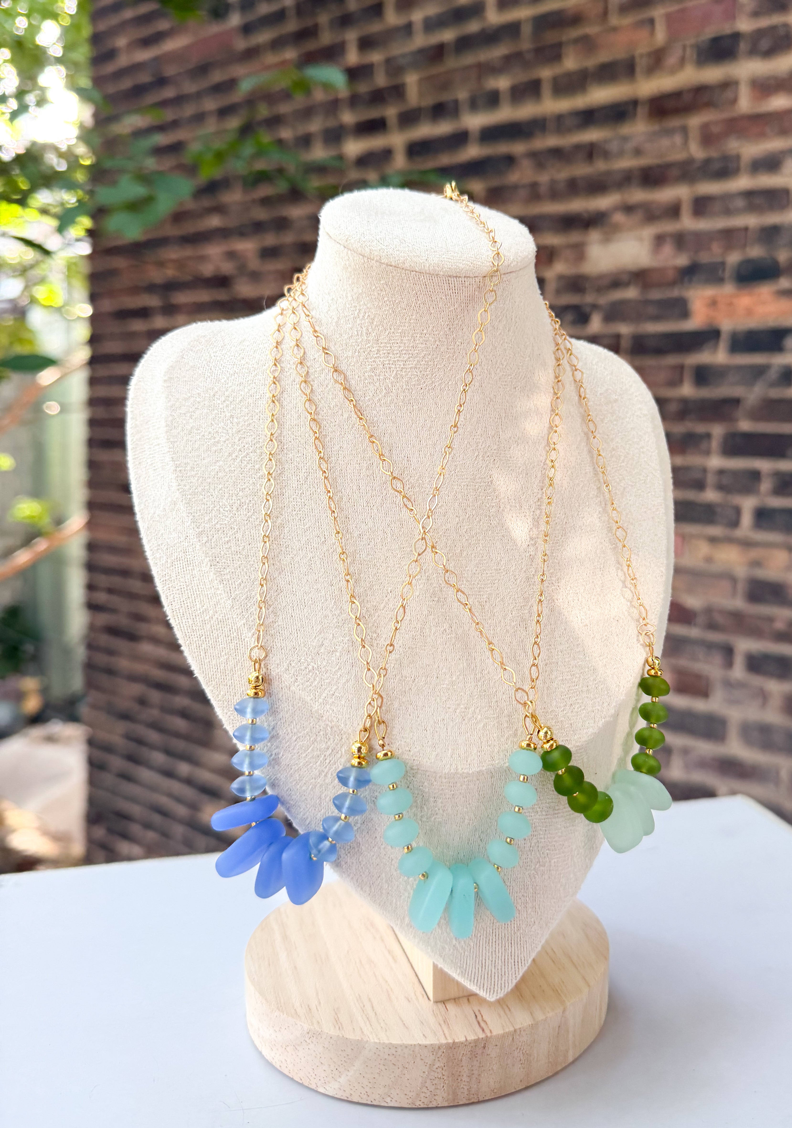 Sea Glass Necklaces