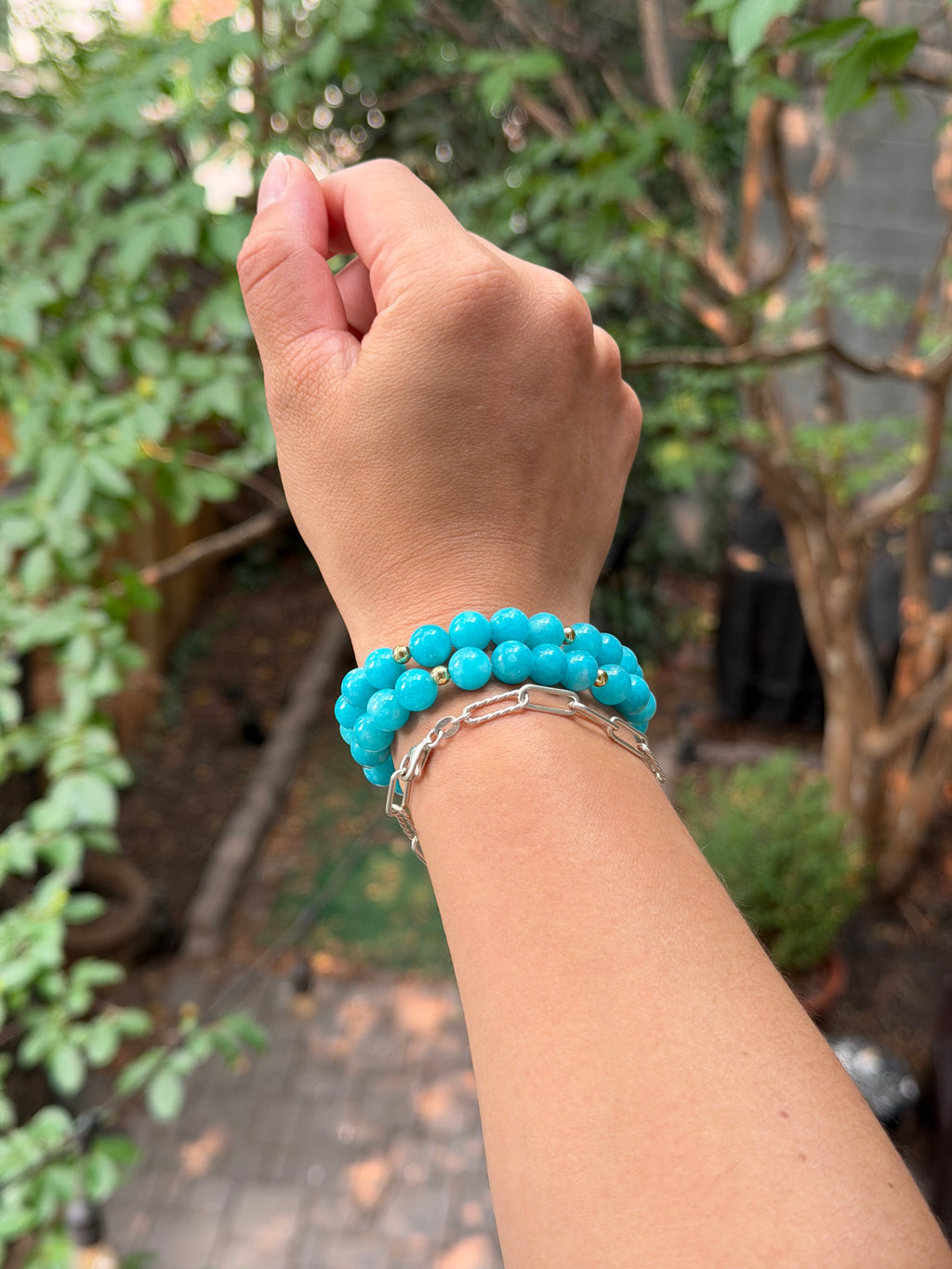 angelite bracelet