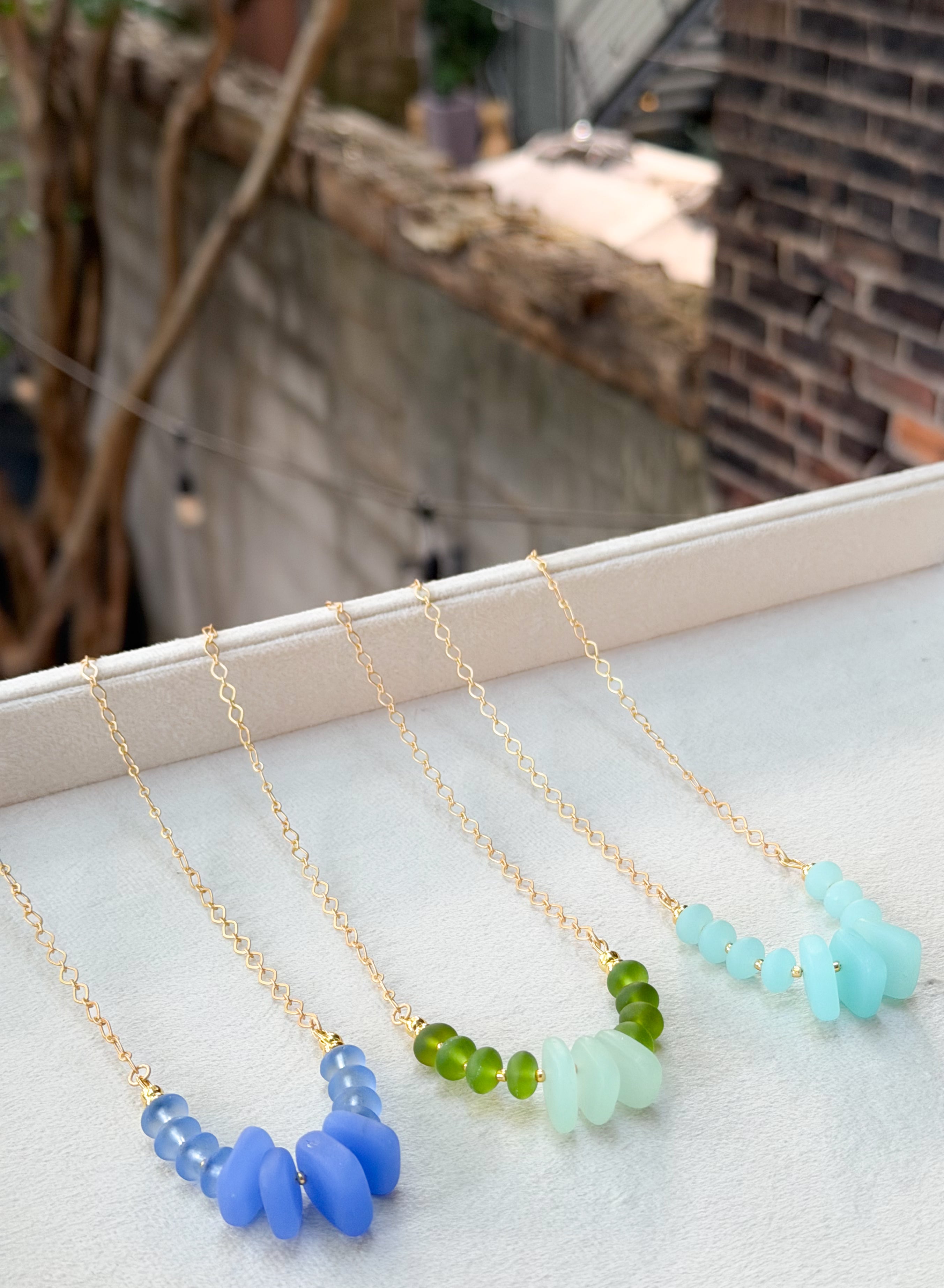 Sea Glass Necklaces