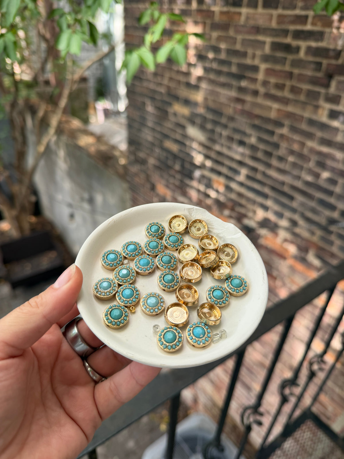 Turquoise Connectors