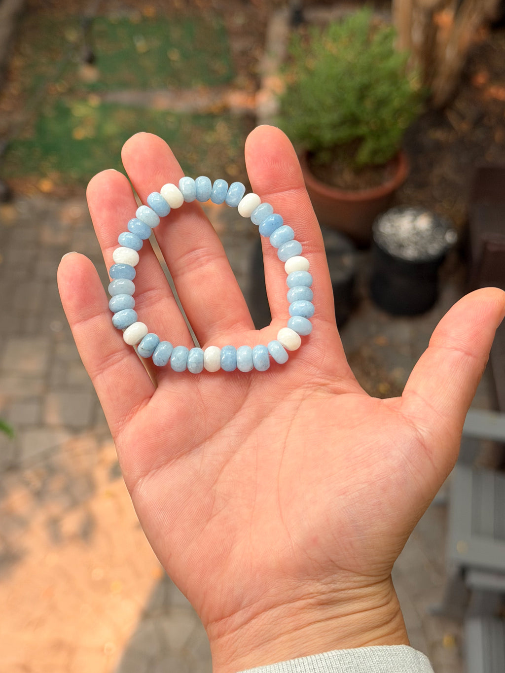 blue jade bracelet