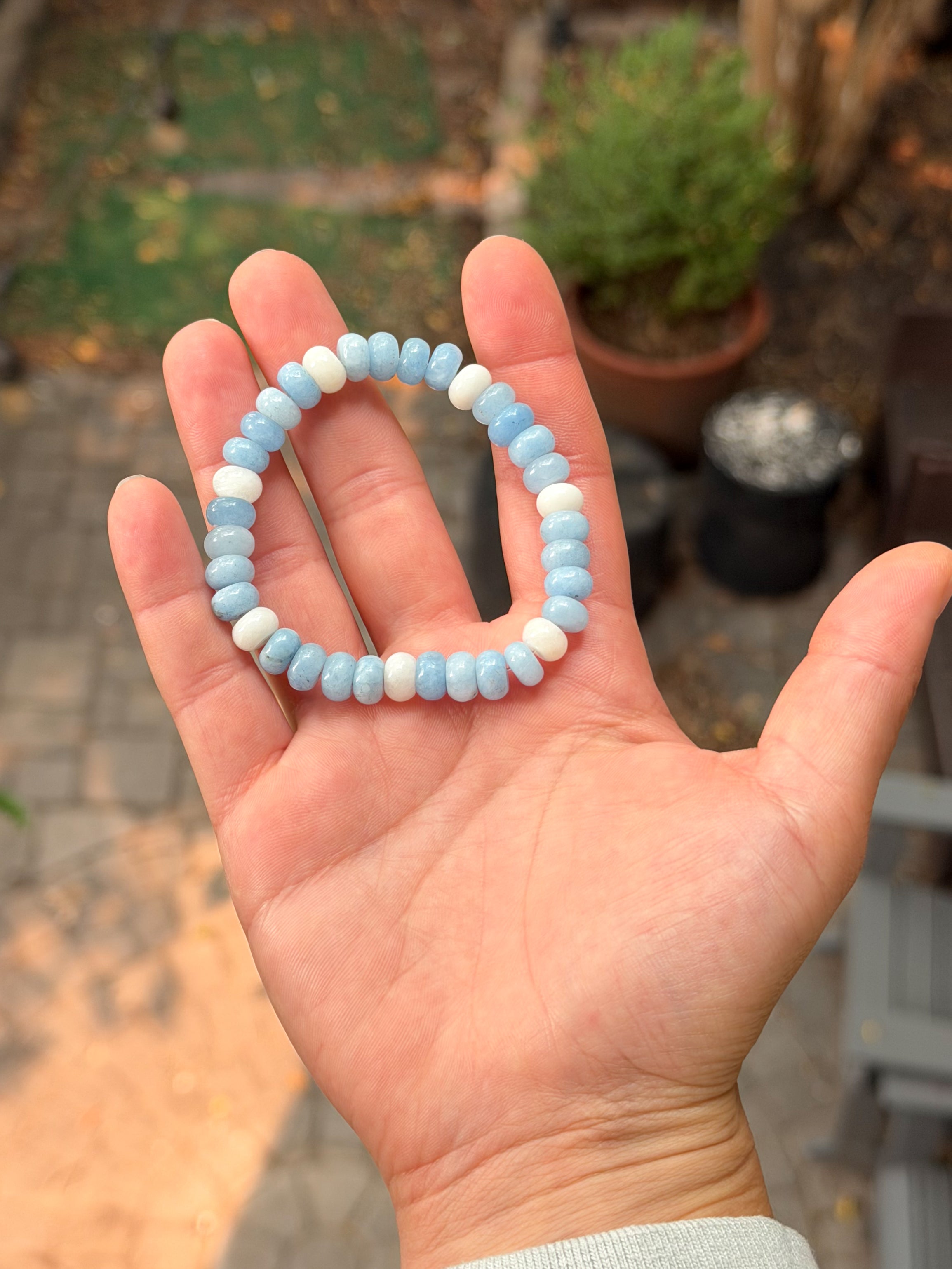 blue jade bracelet