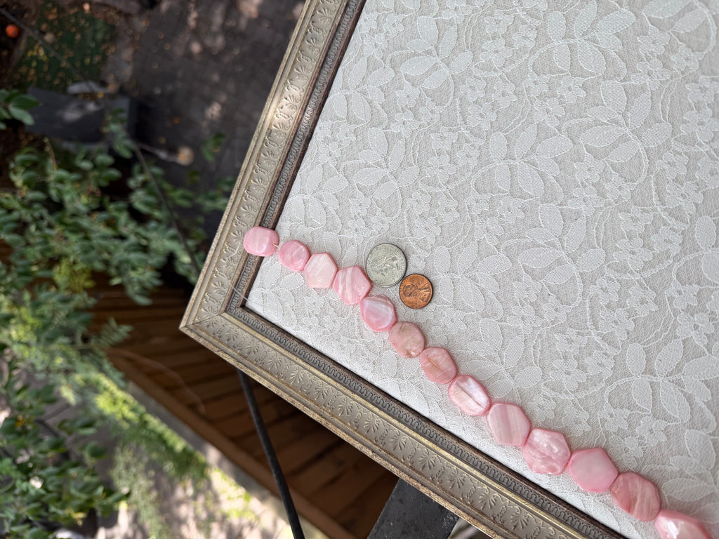 Dyed Pink Shell Stop-sign