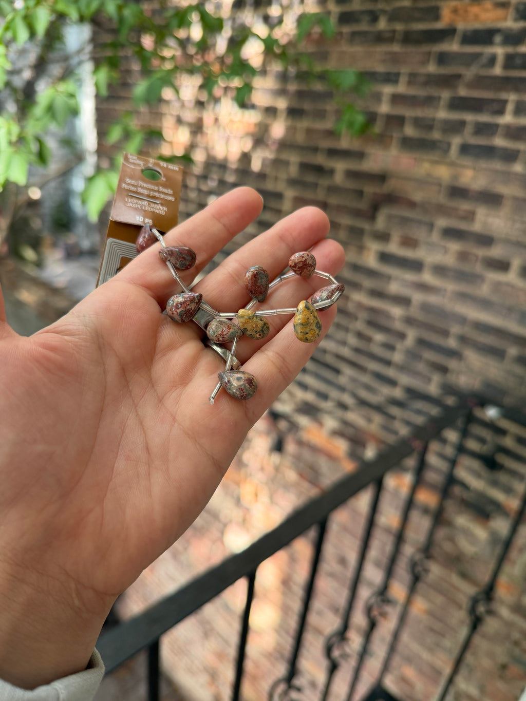 Leopard Jasper Drops