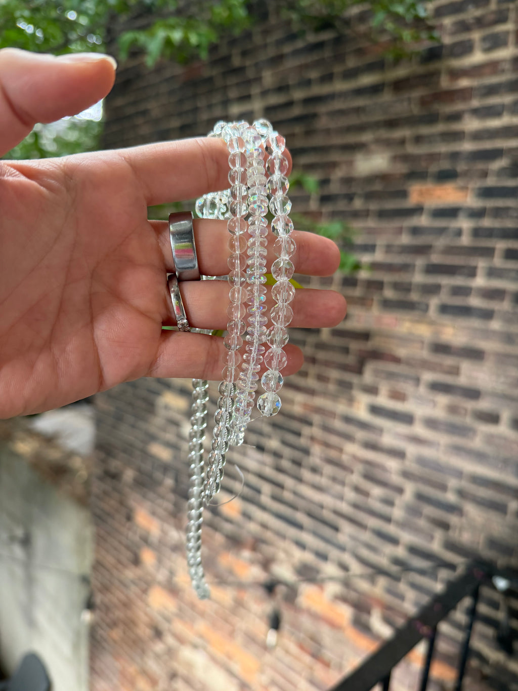 Clear Czech Glass Bundle