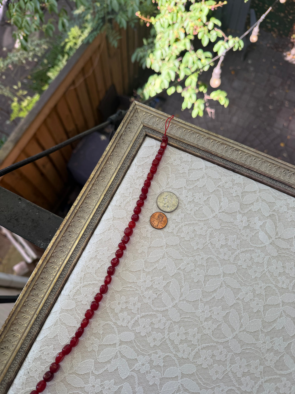 Ruby Red Agate Nuggets
