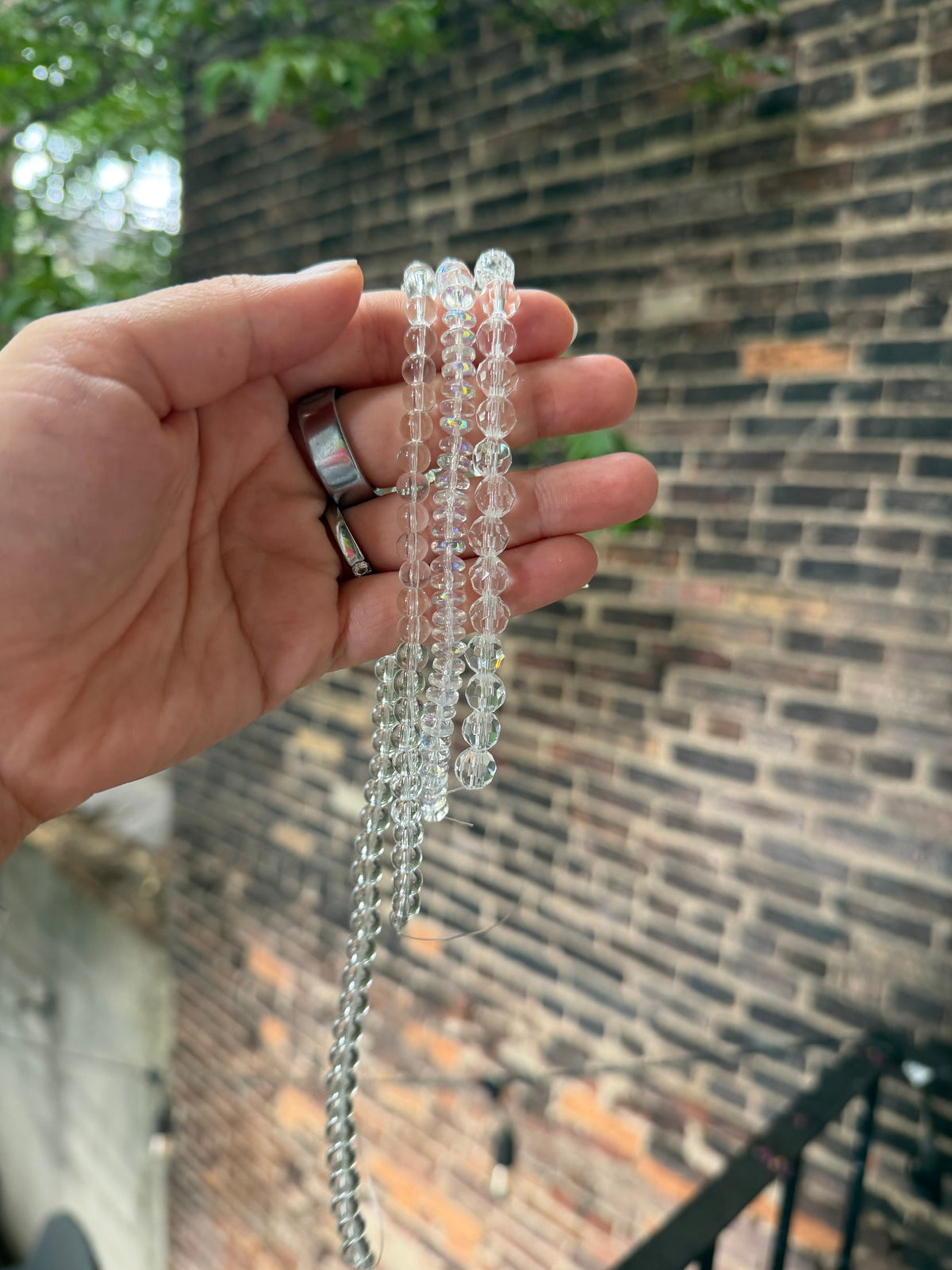 Clear Czech Glass Bundle