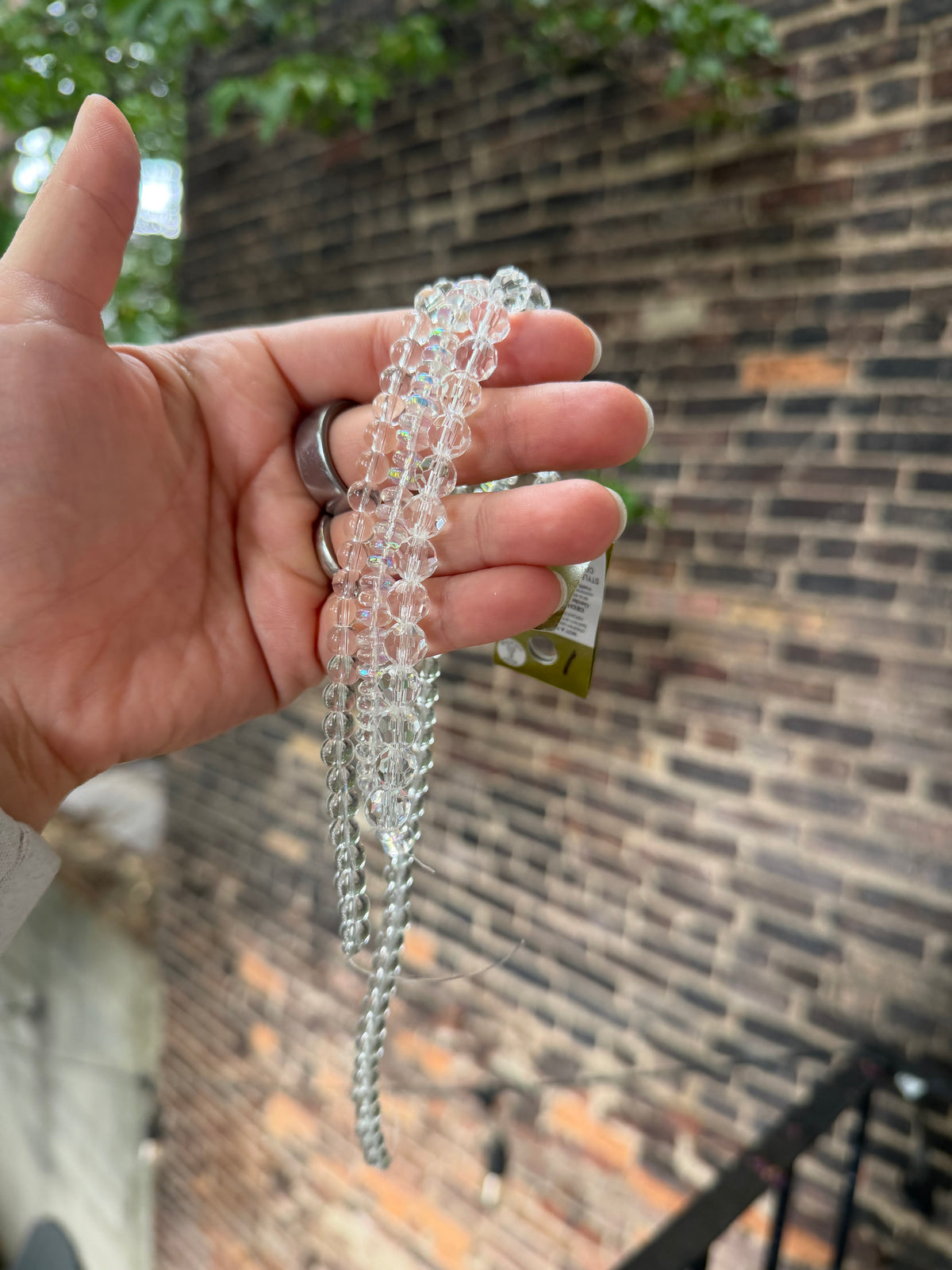 Clear Czech Glass Bundle