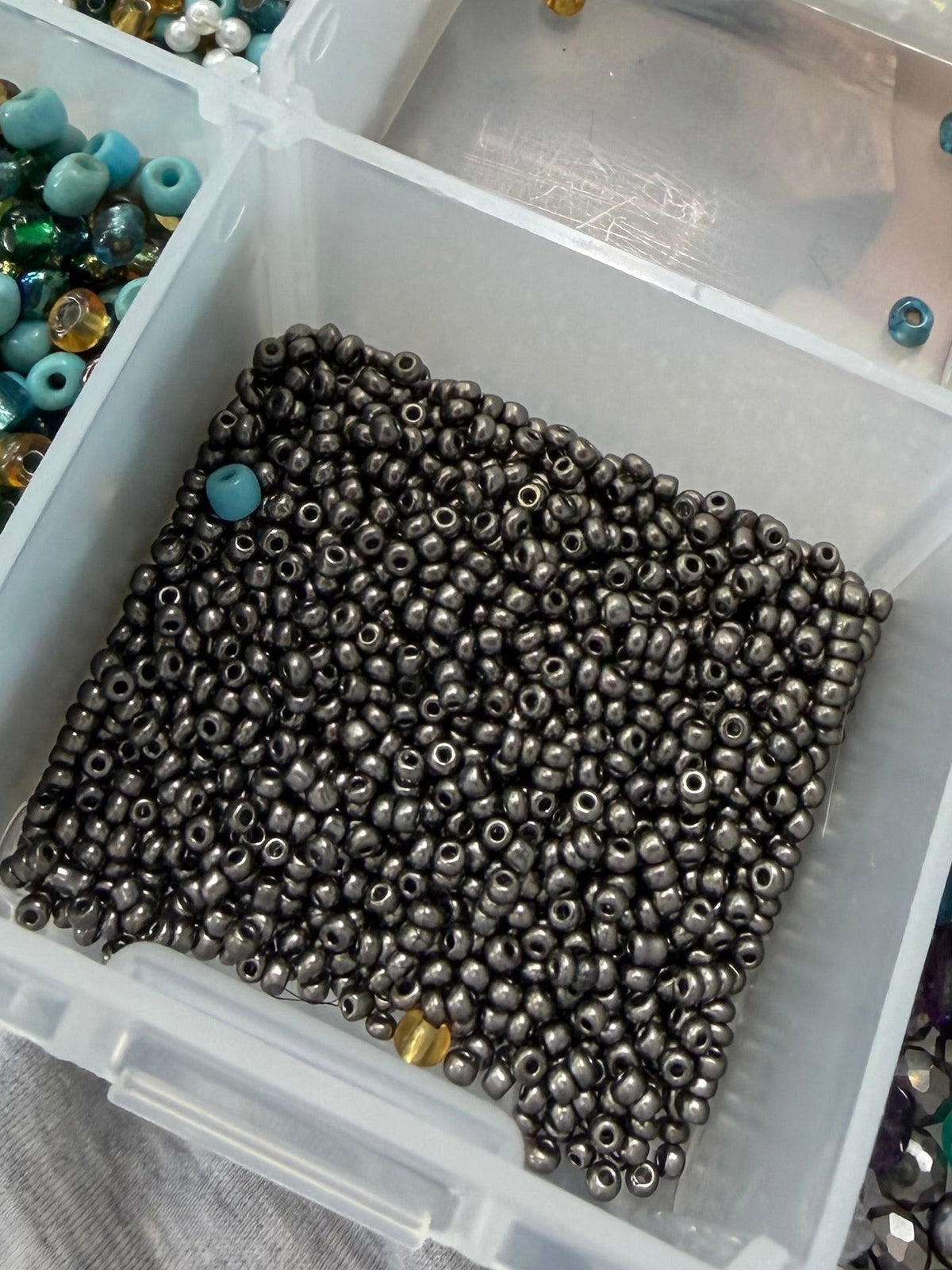 Seed Beads - gray