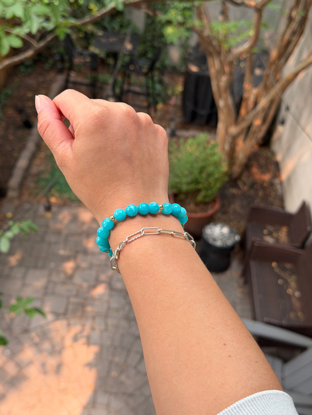 angelite bracelet