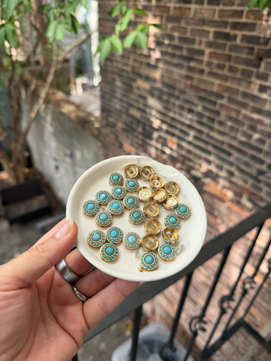 Turquoise Connectors