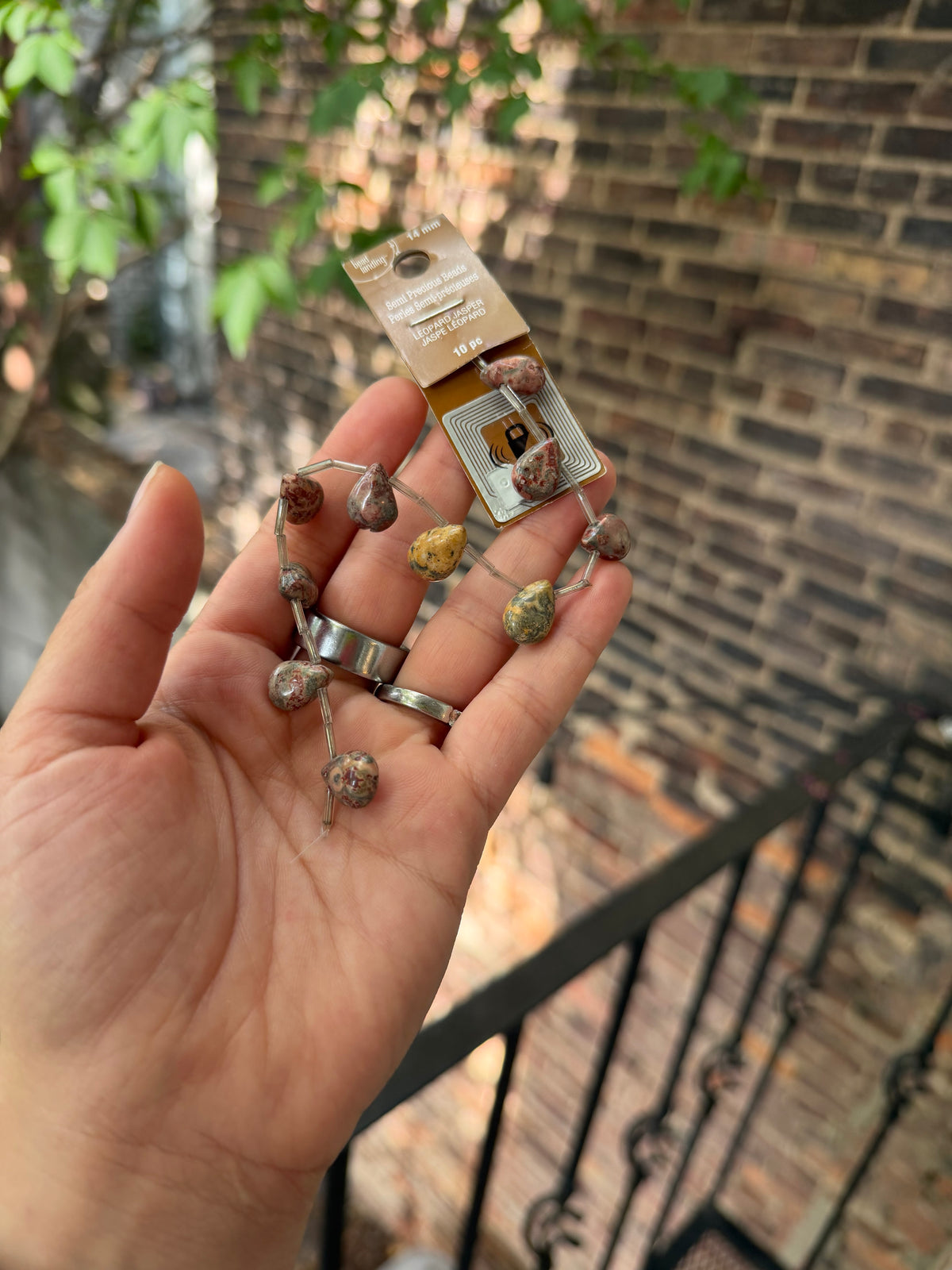 Leopard Jasper Drops