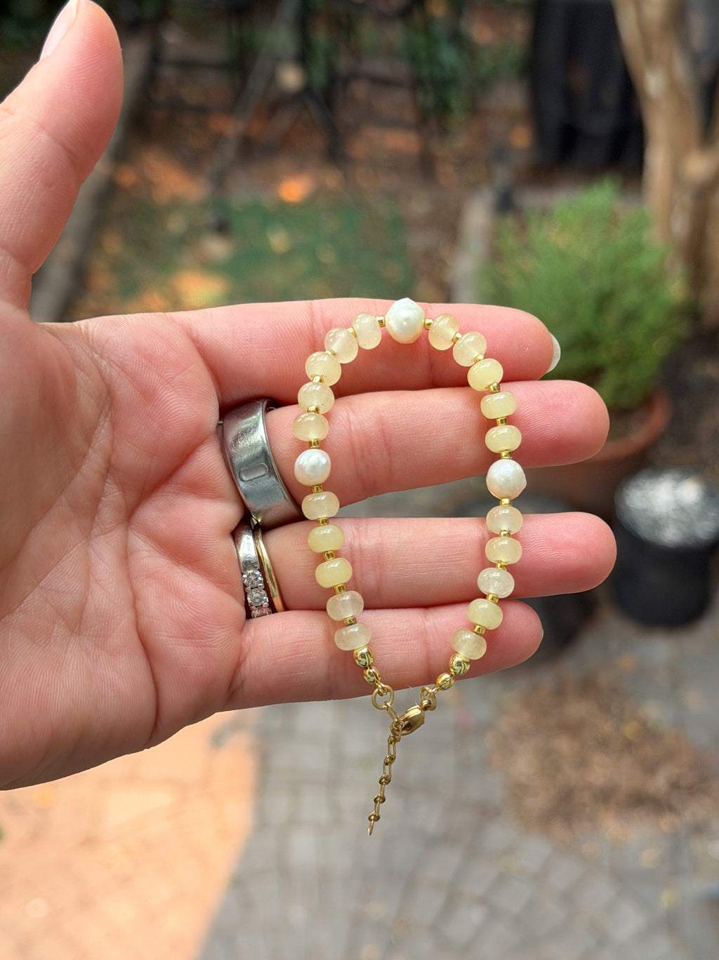 marigold bracelet