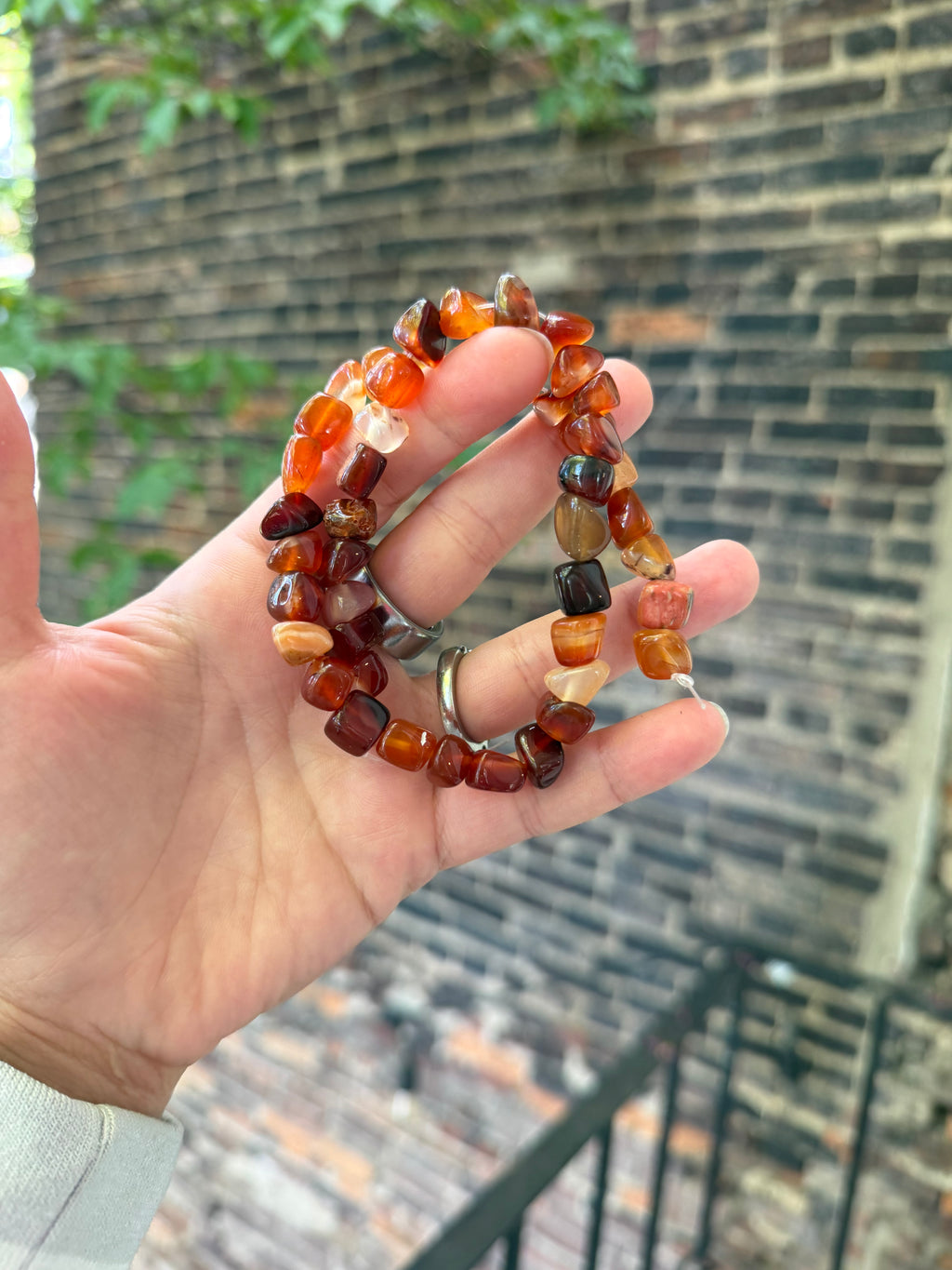 Carnelian Quartz / Agate Nuggets